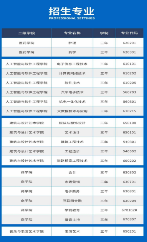 湖南电子科技职业学院2020年单招报考指南